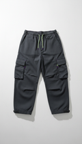 Oversized cargo pants in shadow slate